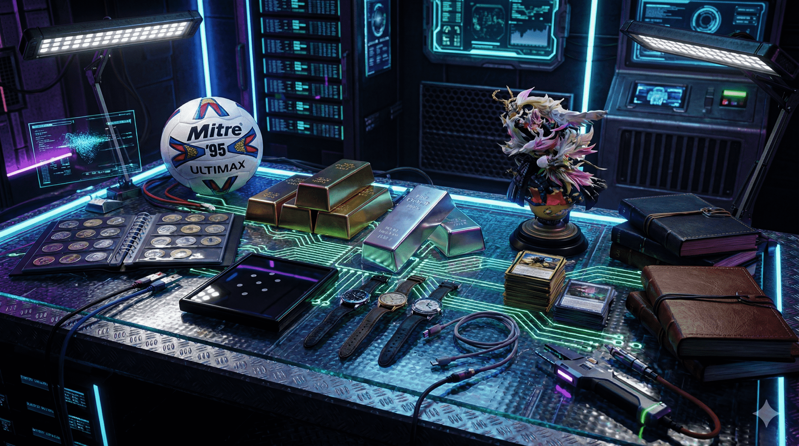 Lootero app showcasing collection cataloguing features