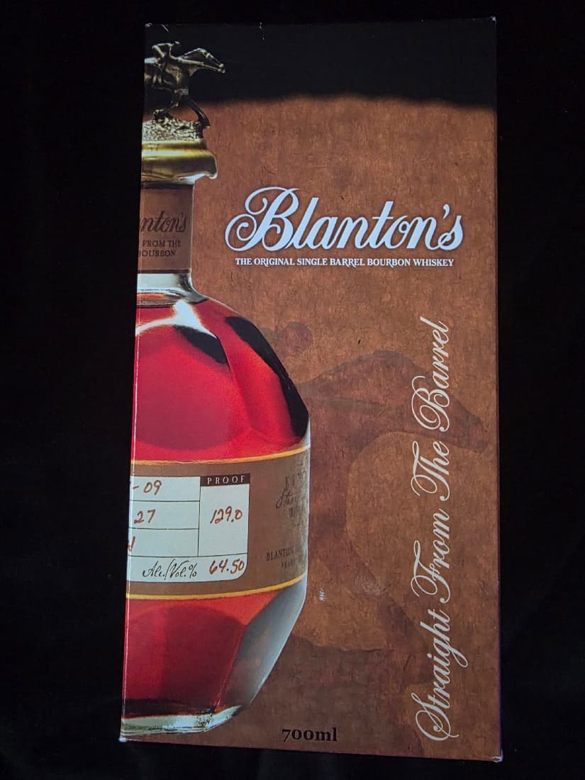 Blanton's Straight From The Barrel Bourbon 700ml