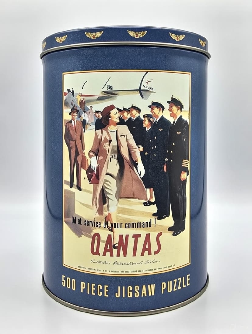 Qantas Jigsaw Puzzle Tin