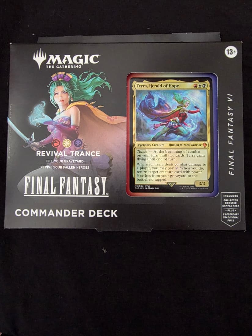 Magic the Gathering Final Fantasy Commander Deck - Terra